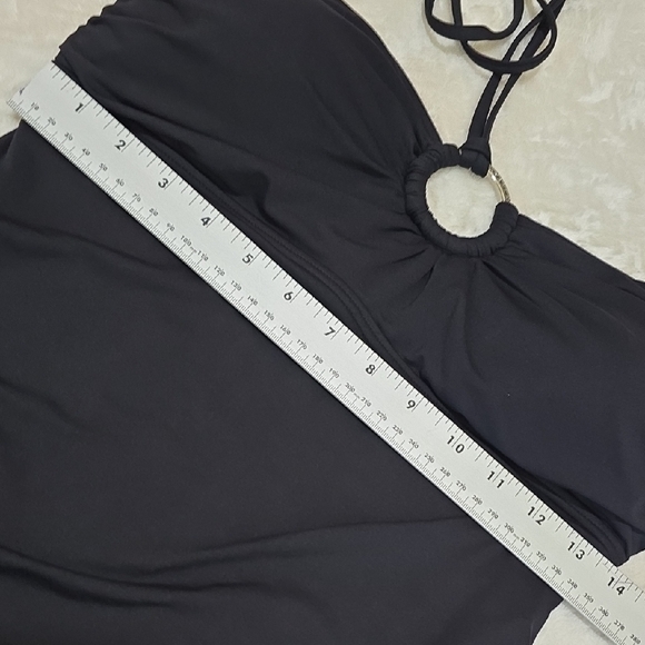 MICHAEL Michael Kors Black Tankini Halter Top - Picture 10 of 13